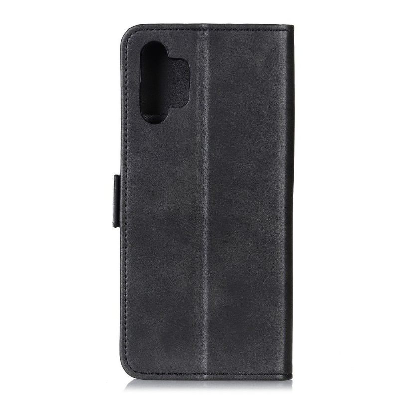 Cover voor Samsung Galaxy A32 4G Portemonnee Mat Kunstleer