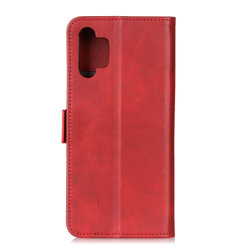 Cover voor Samsung Galaxy A32 4G Portemonnee Mat Kunstleer