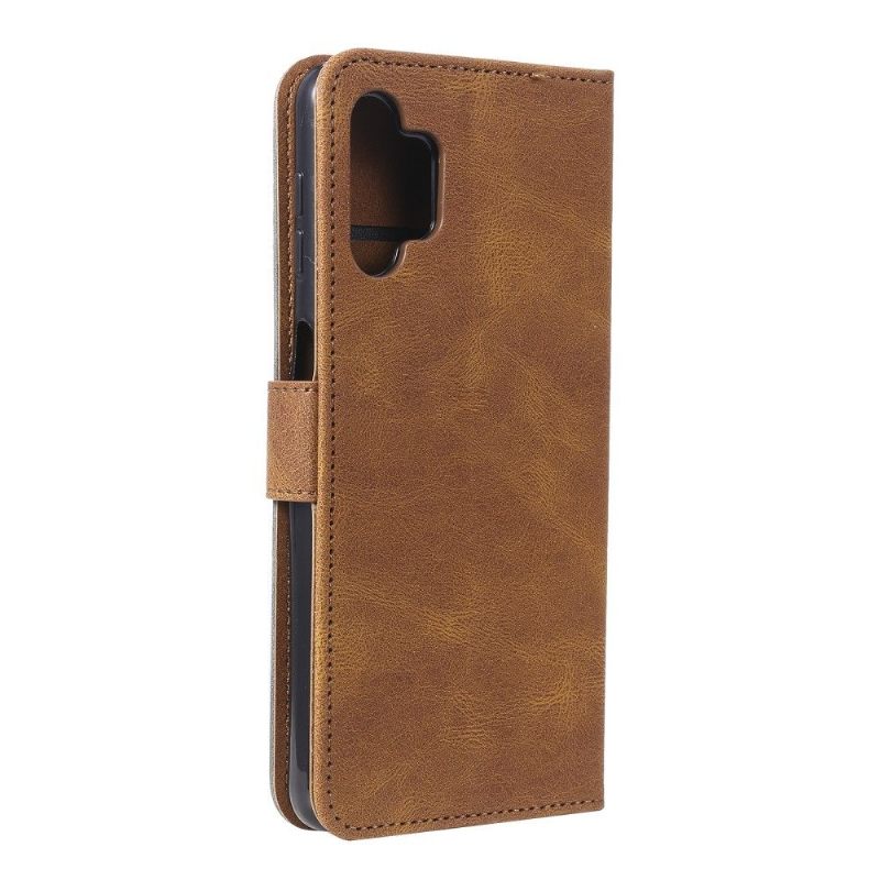 Flip Case voor Samsung Galaxy A32 4G Folio-hoesje Tweekleurig