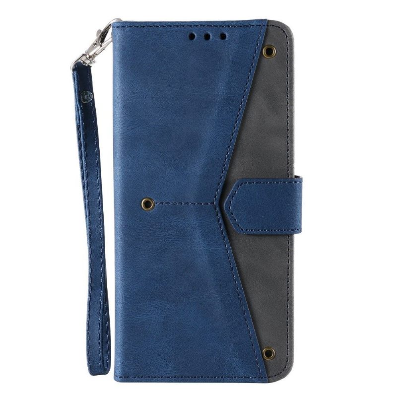 Flip Case voor Samsung Galaxy A32 4G Folio-hoesje Tweekleurig