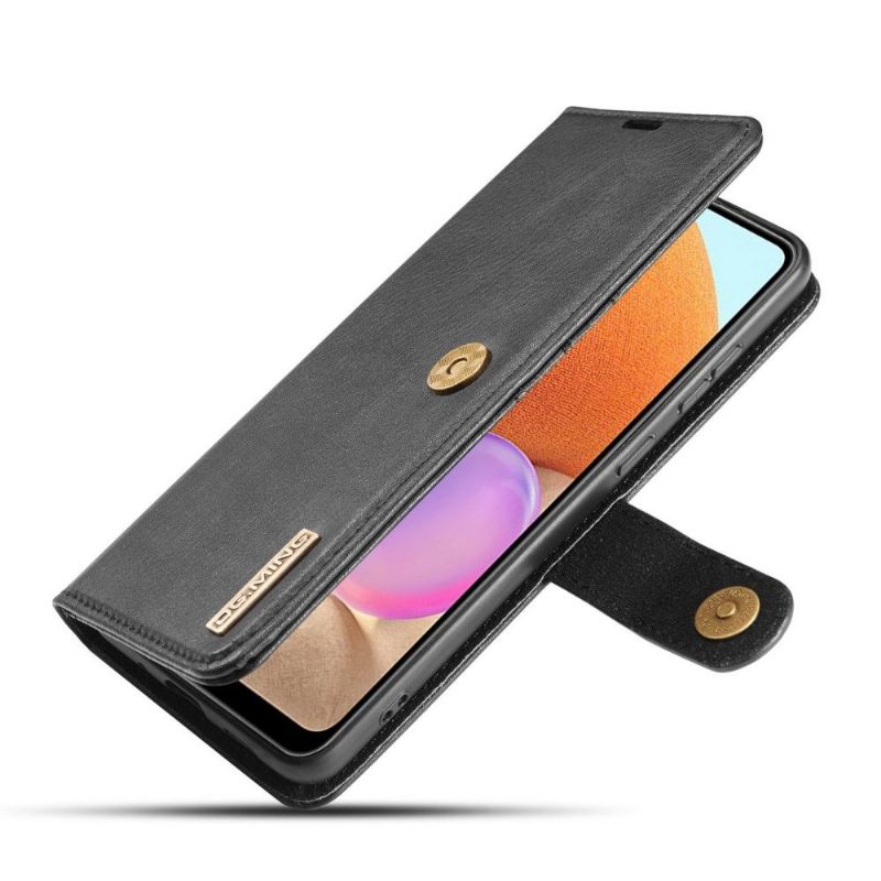 Hoesje Folio-hoesje voor Samsung Galaxy A32 4G Anti-fall Bescherming Hoesje 2 in 1 Afneembaar