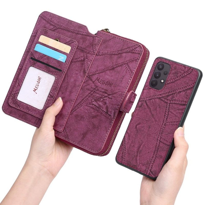 Hoesje Folio-hoesje voor Samsung Galaxy A32 4G Bescherming Hoesje 004 Serie