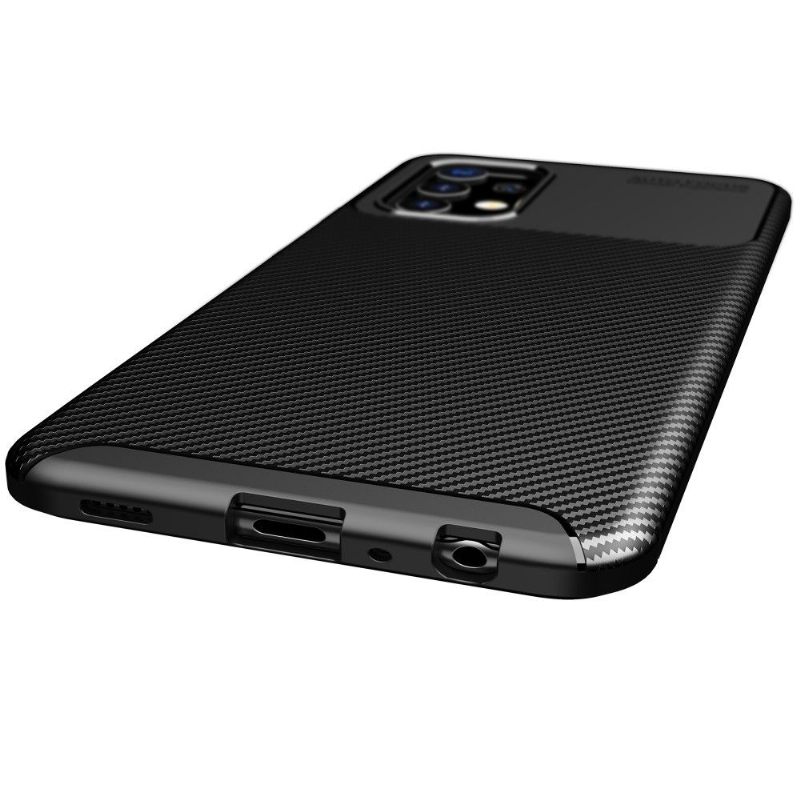 Hoesje voor Samsung Galaxy A32 4G Anti-fall Koolstofvezelstijl