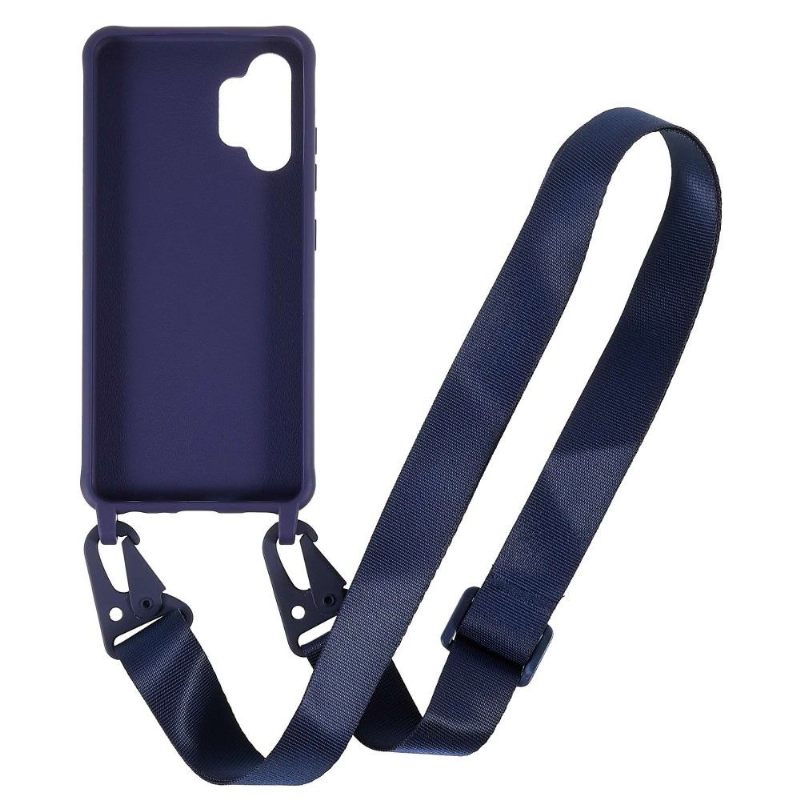 Hoesje voor Samsung Galaxy A32 4G Bescherming Hoesje Bescherming Met Lanyard