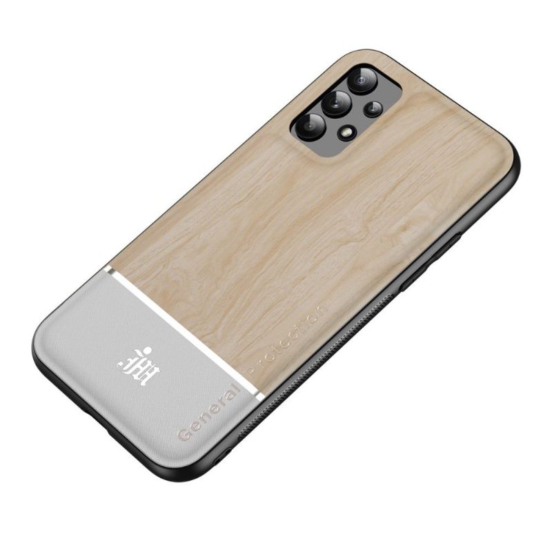 Hoesje voor Samsung Galaxy A32 4G Chique Stijl Hout