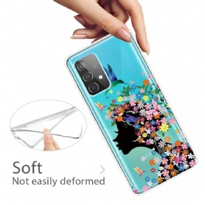 Hoesje voor Samsung Galaxy A32 4G Kolibrie Bloemen