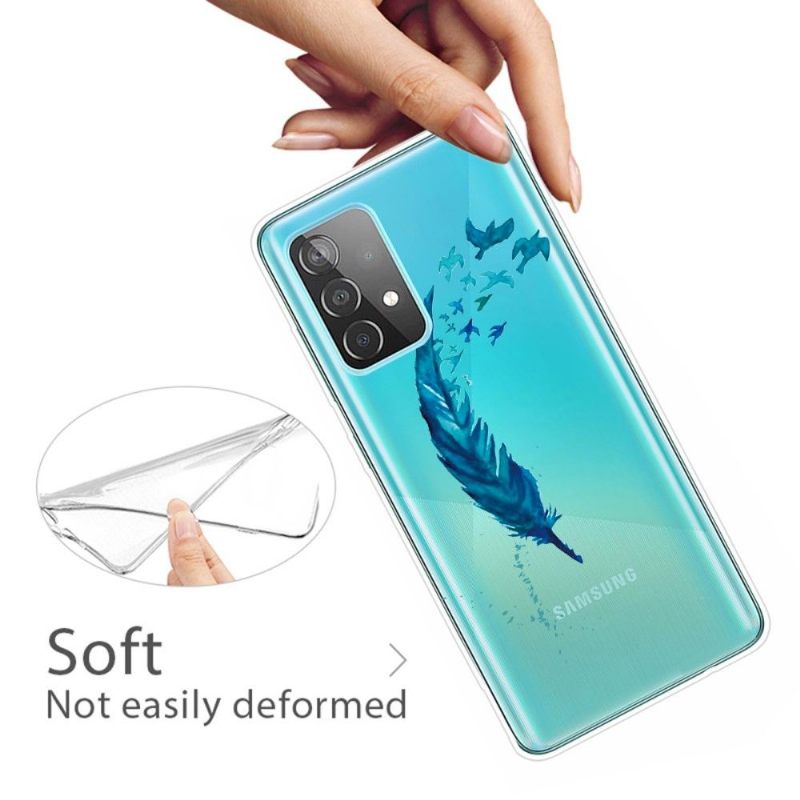 Hoesje voor Samsung Galaxy A32 4G Veren En Vogels