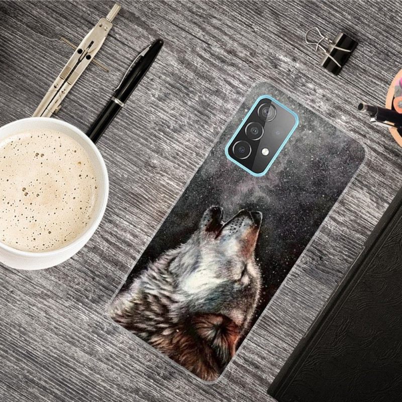 Hoesje voor Samsung Galaxy A32 4G Wolf