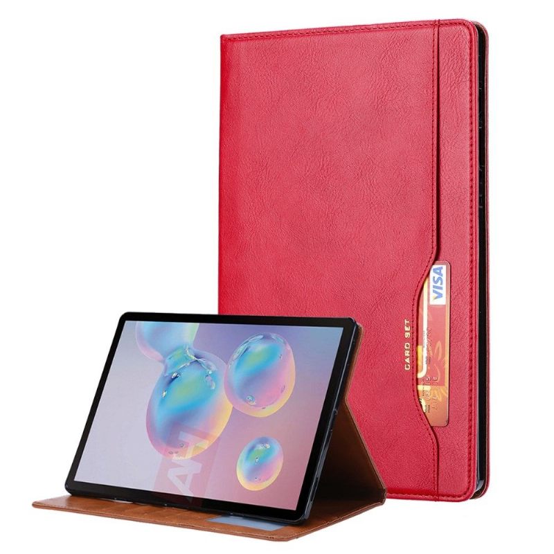 Folio-hoesje voor Samsung Galaxy Tab S7 FE Kunstleer Stand Case