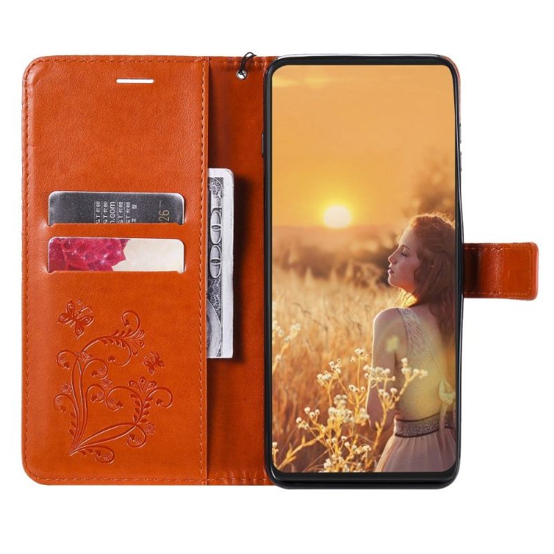 Flip Case voor Xiaomi Mix 4 Ondersteuningsfunctie Vlinders