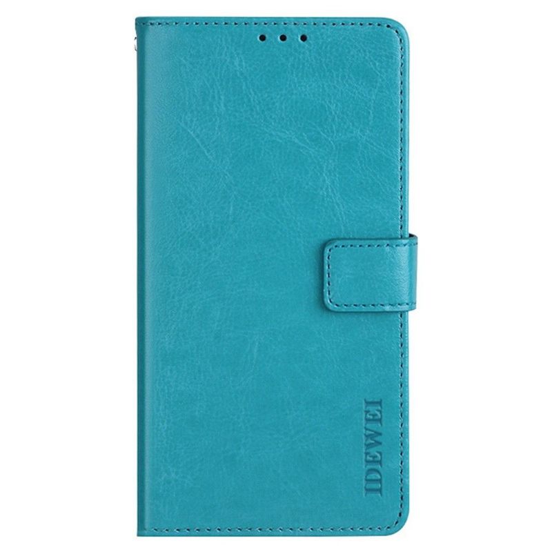 Folio-hoesje voor Xiaomi Mix 4 Idewei Folio Ledereffect