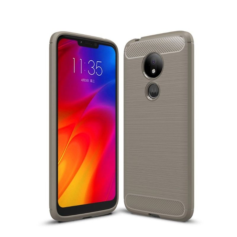 Hoesje voor Motorola Moto G7 Power Koolborstel Gel