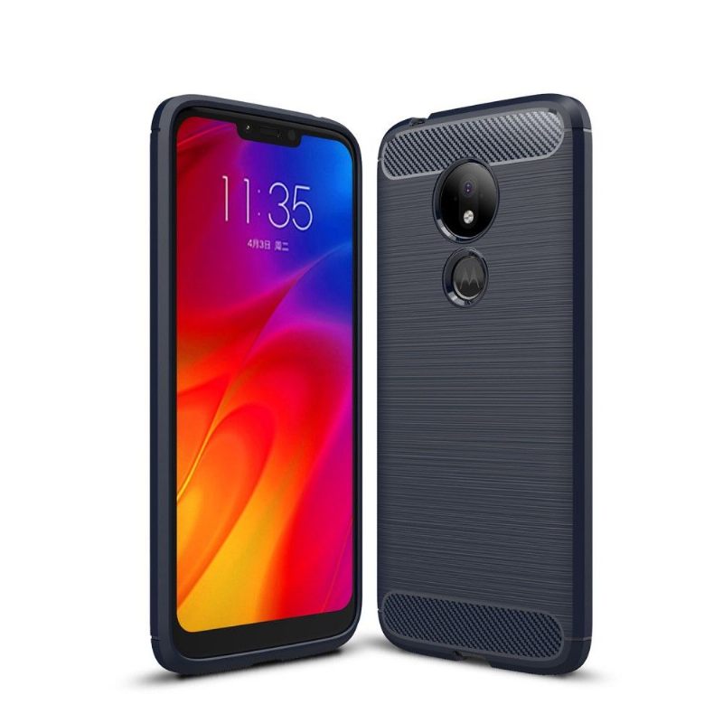 Hoesje voor Motorola Moto G7 Power Koolborstel Gel