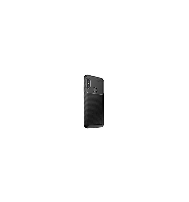 Hoesje voor Xiaomi Mi A2 Lite Karbon Classy - Zwart