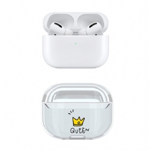 Airpods Pro Transparant Queen-Hoesje