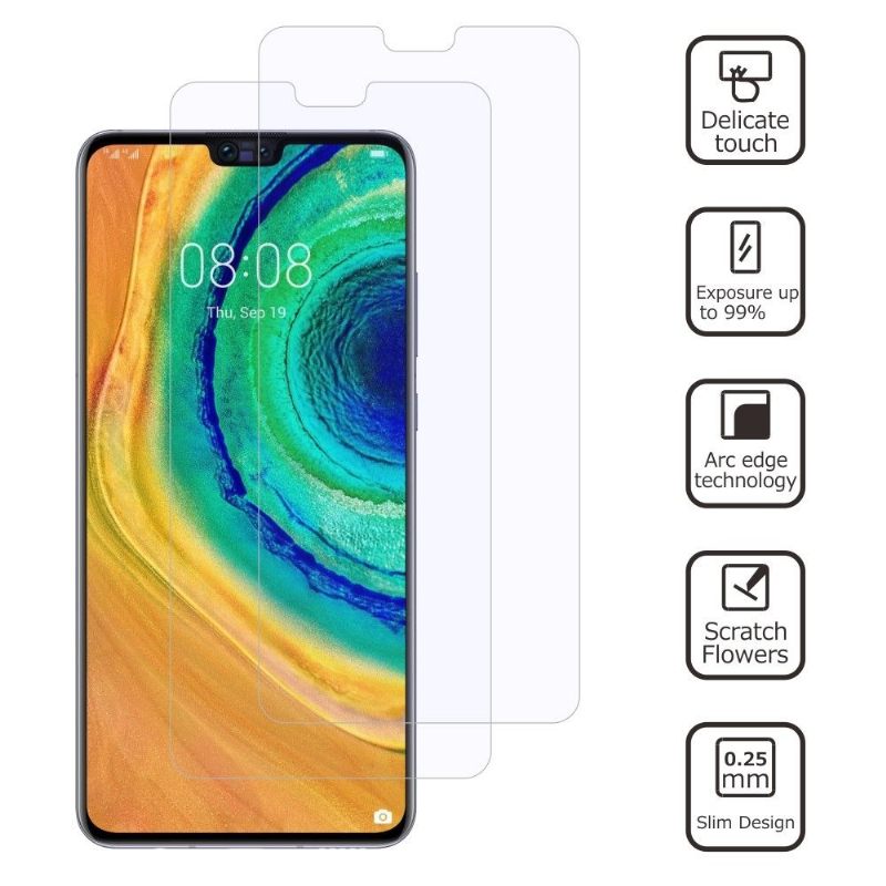 Huawei Mate 30 - Pak Van 2 Films Van Gehard Glas