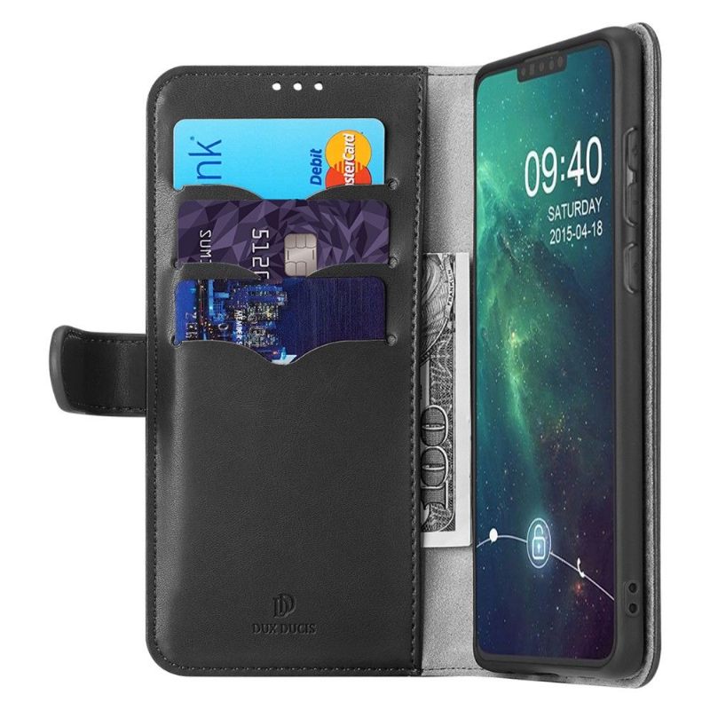 Leren Hoesje voor Huawei Mate 30 Bescherming Kado Lederen Serie