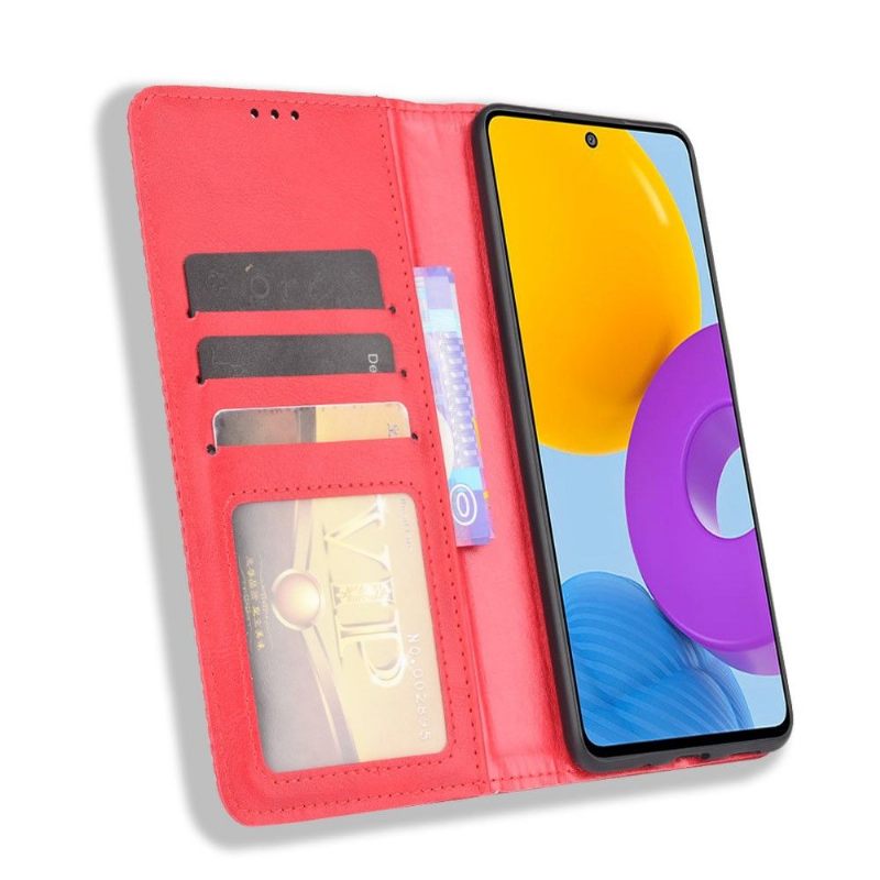 Cover voor Samsung Galaxy M52 5G Leer In Cirénius-stijl