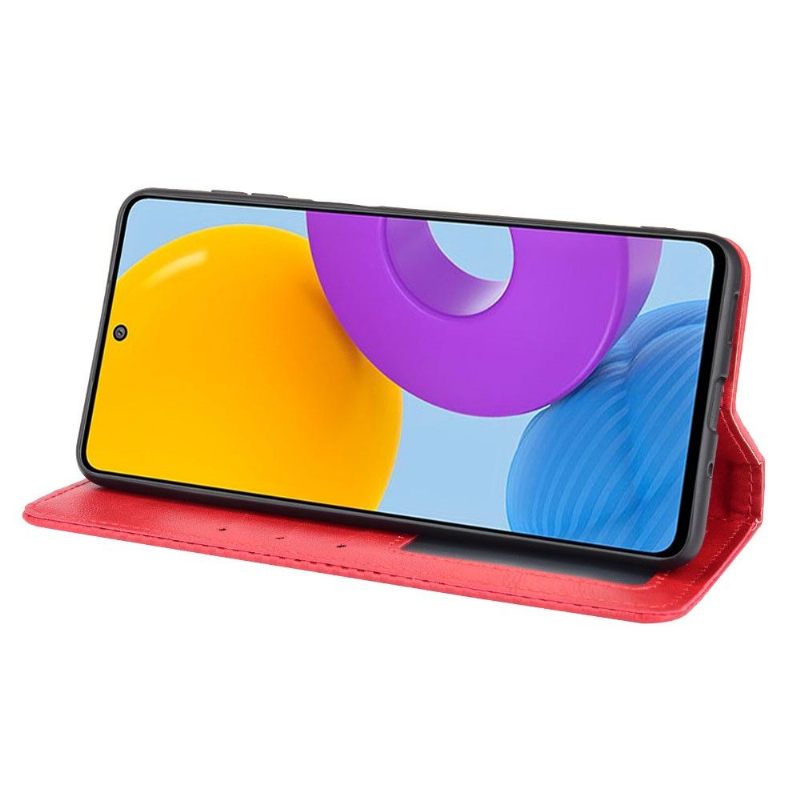 Cover voor Samsung Galaxy M52 5G Leer In Cirénius-stijl