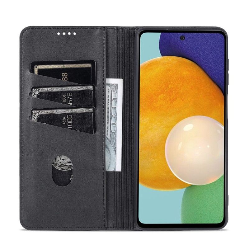 Cover voor Samsung Galaxy M52 5G Portemonnee Azns Kunstleer