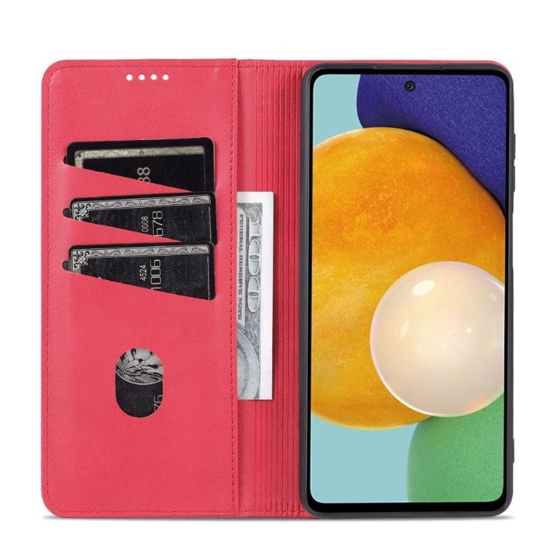 Cover voor Samsung Galaxy M52 5G Portemonnee Azns Kunstleer