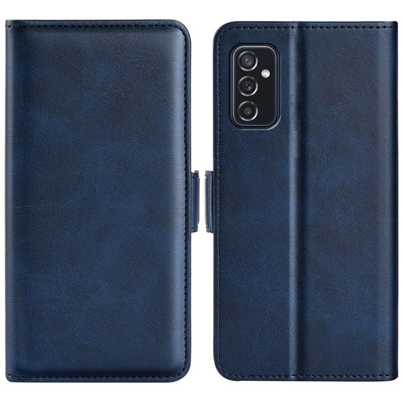 Cover voor Samsung Galaxy M52 5G Portemonnee Leren Mat Kunstleer