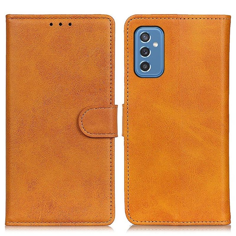 Folio-hoesje voor Samsung Galaxy M52 5G Anti-fall Marius Mat Leereffect