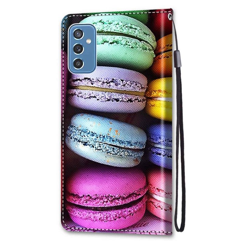 Folio-hoesje voor Samsung Galaxy M52 5G Bitterkoekjes