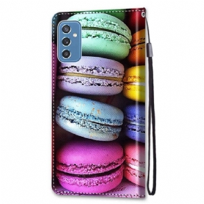 Folio-hoesje voor Samsung Galaxy M52 5G Bitterkoekjes