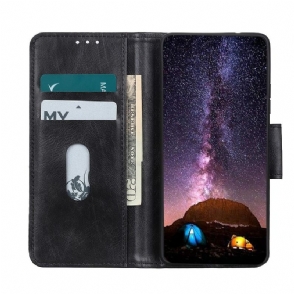 Folio-hoesje voor Samsung Galaxy M52 5G Faux Leather Folio Stand Functie