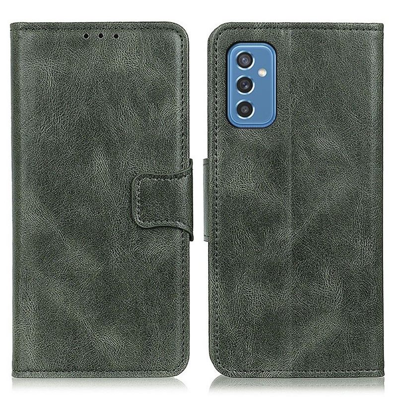 Folio-hoesje voor Samsung Galaxy M52 5G Faux Leather Folio Stand Functie