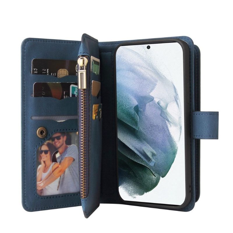 Folio-hoesje voor Samsung Galaxy M52 5G Portemonnee Met Ketting