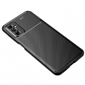 Hoesje voor Samsung Galaxy M52 5G Koolstofvezelstyling