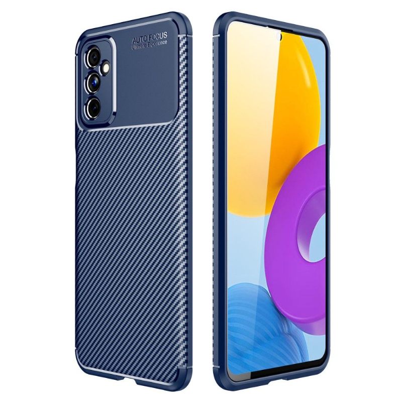 Hoesje voor Samsung Galaxy M52 5G Koolstofvezelstyling