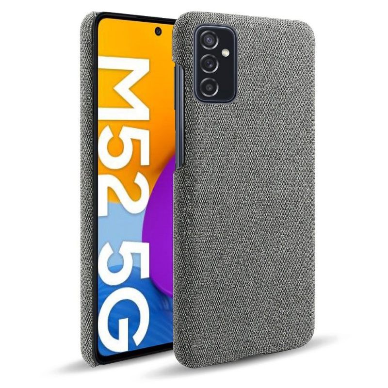 Telefoonhoesje voor Samsung Galaxy M52 5G Stoffen Bekleding