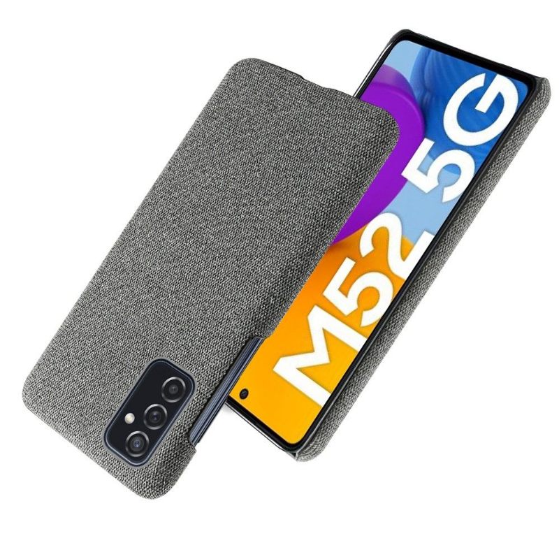 Telefoonhoesje voor Samsung Galaxy M52 5G Stoffen Bekleding