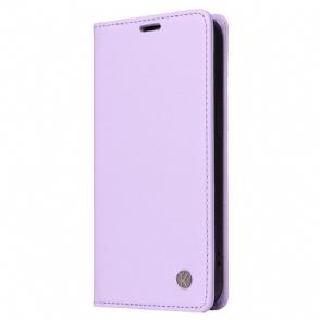 Bescherming Hoesje voor iPhone 14 Folio-hoesje Decoratieve Klinknagels