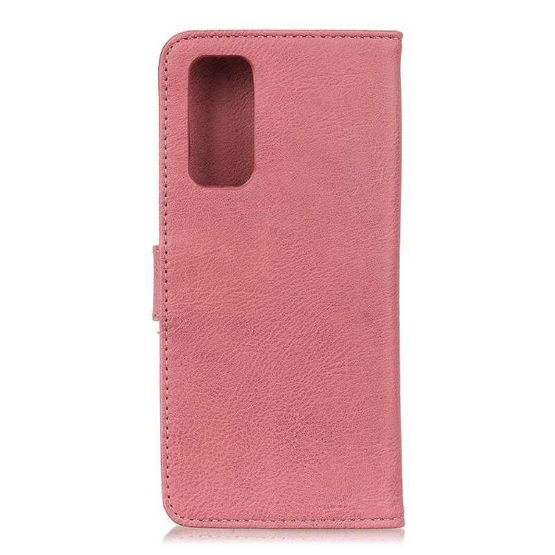 Flip Case voor Oppo Reno 4 Pro 5G Khazneh Leereffect