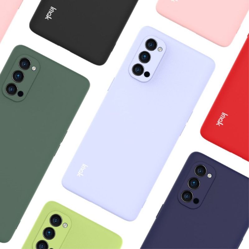 Hoesje voor Oppo Reno 4 Pro 5G Flexibele Gevoelskleur