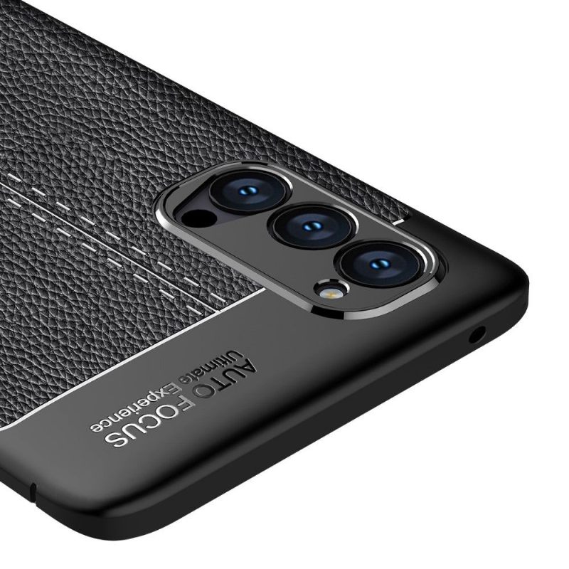 Hoesje voor Oppo Reno 4 Pro 5G Slang Met Korrelafwerking