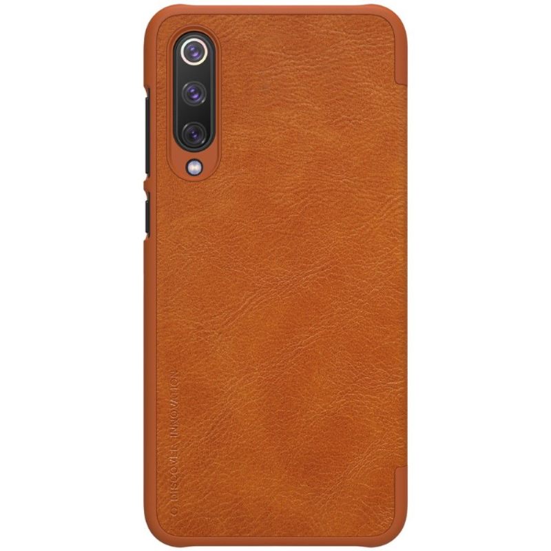 Folio-hoesje voor Xiaomi Mi 9 SE Nillkin Qin Lederen Bekleding - Havana