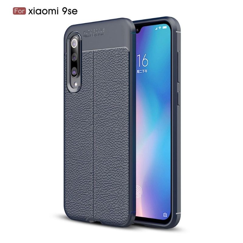 Hoesje voor Xiaomi Mi 9 SE Afwerkingsgel Van Kunstleer