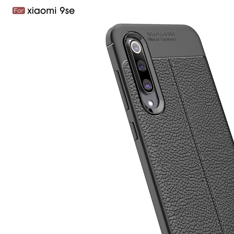 Hoesje voor Xiaomi Mi 9 SE Afwerkingsgel Van Kunstleer