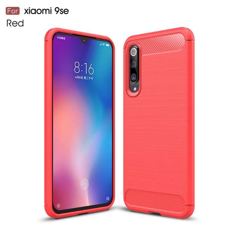 Hoesje voor Xiaomi Mi 9 SE Koolborstel Gel