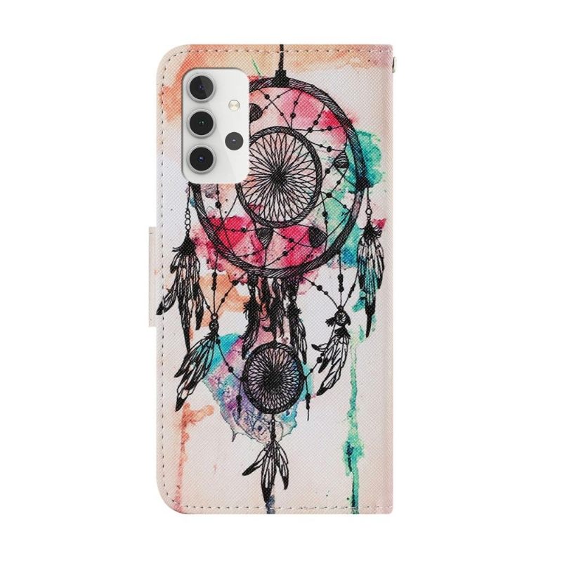 Folio-hoesje voor Samsung Galaxy A32 5G Aquarel Dromenvanger