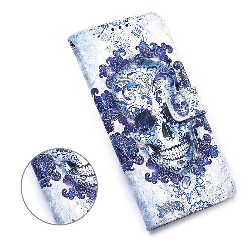 Folio-hoesje voor Samsung Galaxy A32 5G Calavera-patroon