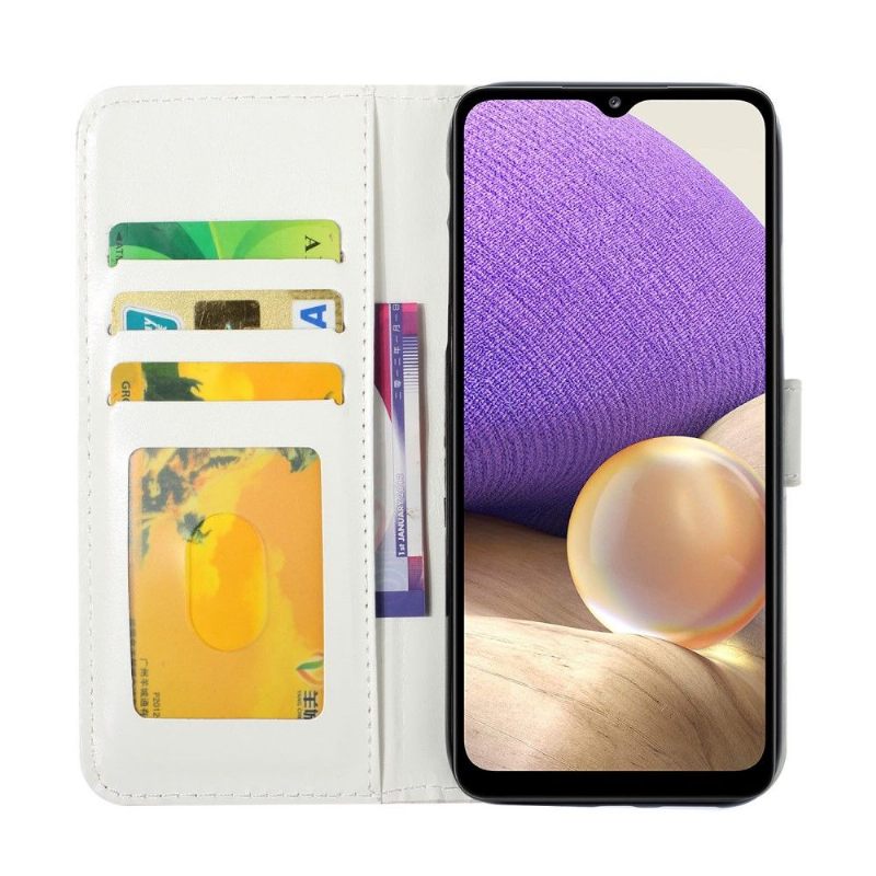 Folio-hoesje voor Samsung Galaxy A32 5G Driehoekenpatroon