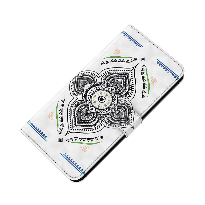 Folio-hoesje voor Samsung Galaxy A32 5G Enkele Mandala