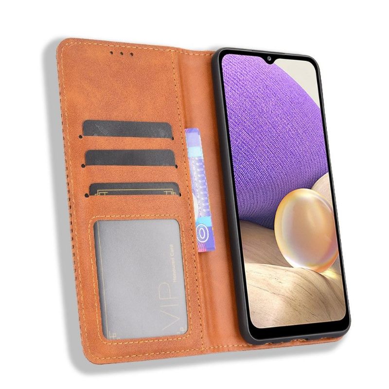 Folio-hoesje voor Samsung Galaxy A32 5G Leer In Cirénius-stijl