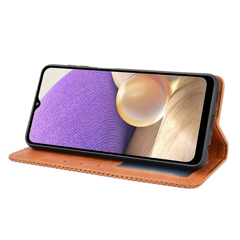 Folio-hoesje voor Samsung Galaxy A32 5G Leer In Cirénius-stijl